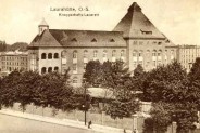 Szpital Spółki Brackiej, tzw. Nowy Pawilon z 1909 r. (obecnie Centrum Leczenia Oparzeń), ok. 1915 r.
