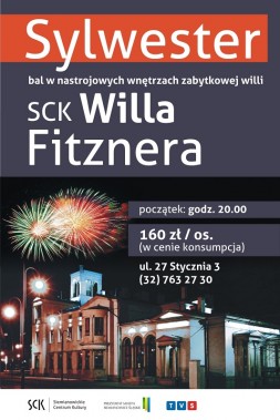 Sylwester w Willi Fitznera - plakat