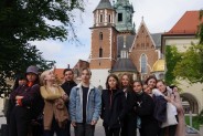 Grupa architektoniczno-urbanistyczna na comiesięcznym wyjeździe do Krakowa