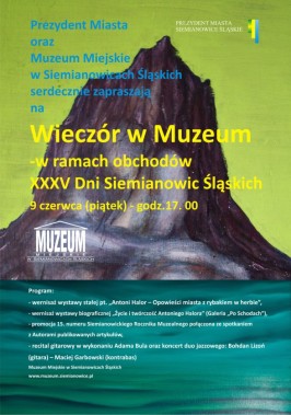 Wieczór w Muzeum - plakat