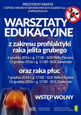 Plakat Warsztaty Edukacyjne