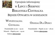 Informacja z Biblioteki