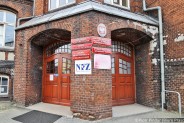 Wejście do Wydziału Zarządzania Kryzysowego Urzędu Miasta Siemianowic Śląskich przy ul.…