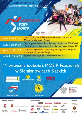 Plakat Narodowego Dnia Sportu  2021