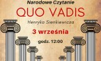 „Quo Vadis” Henryka Sienkiewicza lekturą Narodowego Czytania w 2016 roku