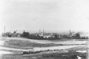 Panorama Siemianowic od południowego-zachodu, ok. 1910 r.