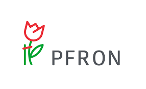 Logo PFRON z kwiatkiem