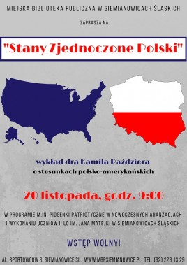 Stany Zjednoczone Polski - plakat