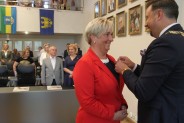 Odznaczona Medalem Złotym za Długoletnią Służbę Karina Chrzanowska
