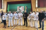 Siemianowiccy karatecy podczas Mistrzostw Śląska w Rudzie Ślaskiej