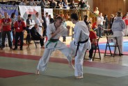 Walki podczas Mistrzostw Śląska w karate kyokushin