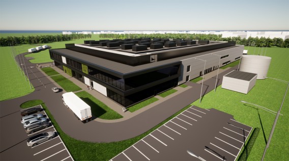 Wizualizacja nowej fabryki Phillips Medisize, która powstanie w siemianowickiej Strefie 333.
