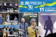 38. Dni Siemianowic Śląskich - infografika imprez niedzielnych..