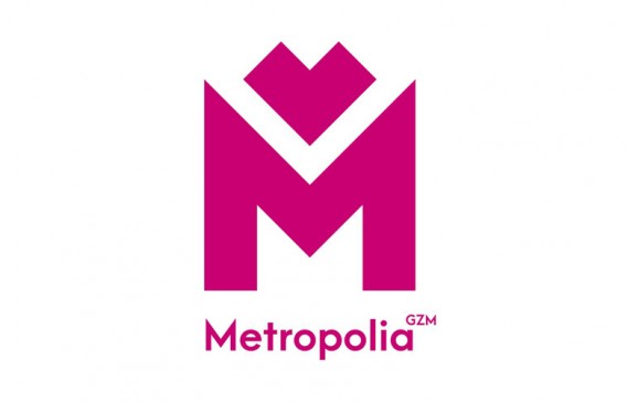 Logotyp Górnośląsko-Zagłębiowskiej Metropolii.