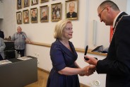 Uhonorowana Dyplomem „Zasłużony dla Siemianowic Śląskich” dr Joanna Bon-Bałazińska