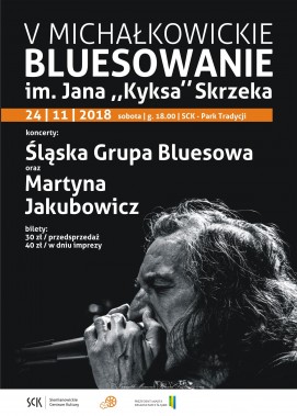Michałkowickie Bluesowanie - plakat