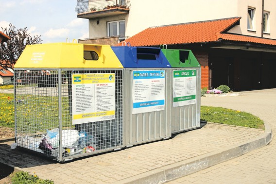 Pojemniki do segregacji śmieci