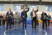 Uroczyste otwarcie hali sportowej w MOSiR "Pszczelnik".