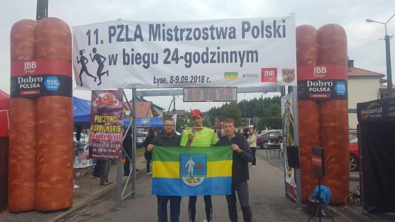 Leszek Małyszek mistrzem Polski w biegu 24-godzinnym