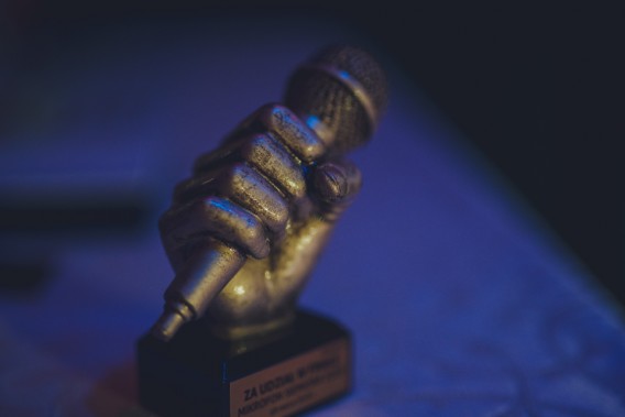Statuetka Mikrofonu Siemiona