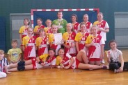Siemianowickie "sreberka" - drużyna dziewcząt MKS Siemion