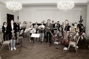 Pierwsza próba siemianowickiej Orkiestry Symfonicznej.