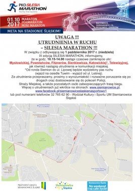 Silesia Marathon - ulotka