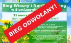 Bieg Wiosny i Nordic Walking zostaje odwołany!