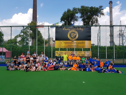 Turniej dzieci i maluchów w hokeju na trawie w ramach Dni Siemianowic
