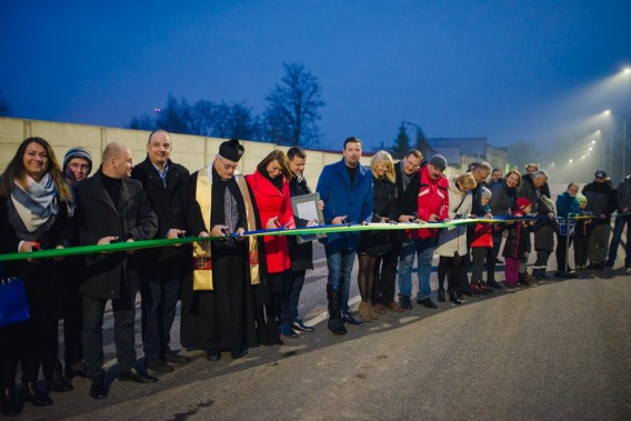 Otwarcie łącznika drogowego pomiędzy ulicami Zwycięstwa a Michałkowicką