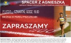 Spacer z Agnieszką - wspólny trening lekkoatletyczny z olimpijką Agnieszką Dygacz