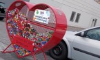 Pojemniki na nakrętki - charytatywna akcja w Siemianowicach Śląskich