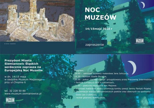 Europejska Noc Muzeów w Muzeum Miejskim w Siemianowicach Śląskich