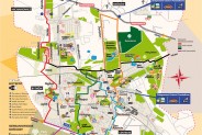 Mapa rowerowa Siemianowic