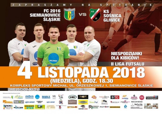 Plakat: FC 2016 - Sośnica Gliwice