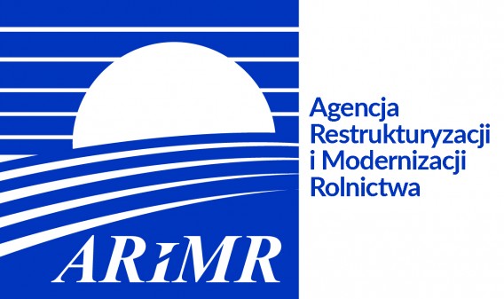 Znak graficzny Agencji Restrukturyzacji i Modernizacji Rolnictwa.