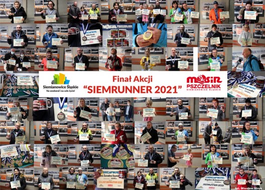 Finaliści Akcji Biegowe "SIEMRUNNER 2021"