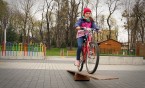 Ultratrudna "łezka" nie pokonała najmłodszych siemianowickich rowerzystów