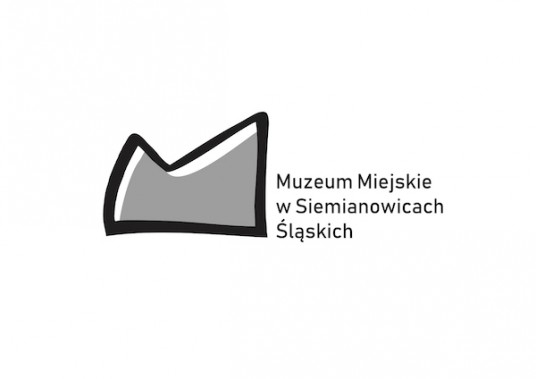 Logo Muzeum Miejskiego w Siemianowicach Śląskich - Literę „M” wypełnioną kolorem szarym oraz…