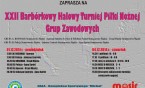 XXII Barbórkowy Halowy Turniej Piłki Nożnej Grup Zawodowych