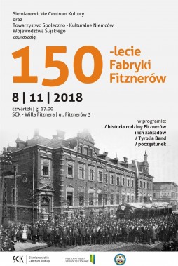 150-lecie fabryki Fitznerów - plakat