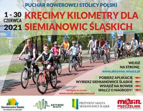 Plakat Przedstawiający informacje dotyczące Rowerowej Stolicy Polski