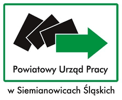 Logotyp Powiatowego Urzędu Pracy w Siemianowicach Śląskich.