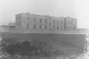 Szpital Hutniczy przy ul. Zamkowej (obecnie 1 Maja) ok. 1910 r.